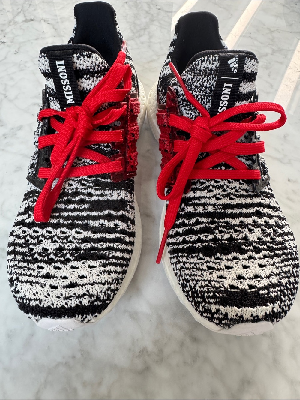 Missoni x adidas UltraBoost Clima 'Oreo' size 6 ladies